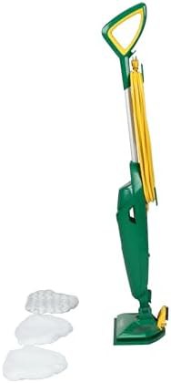 Green commercial power steamer with wide head — photo 3