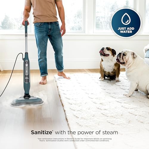 Teal steam and scrub hard floor mop — photo 3