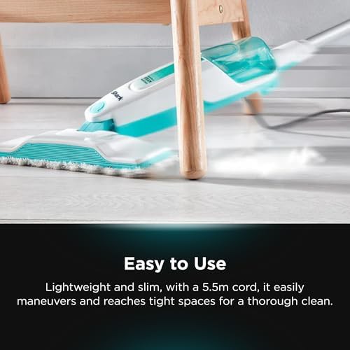 White hard floor mop with removable tank — photo 4