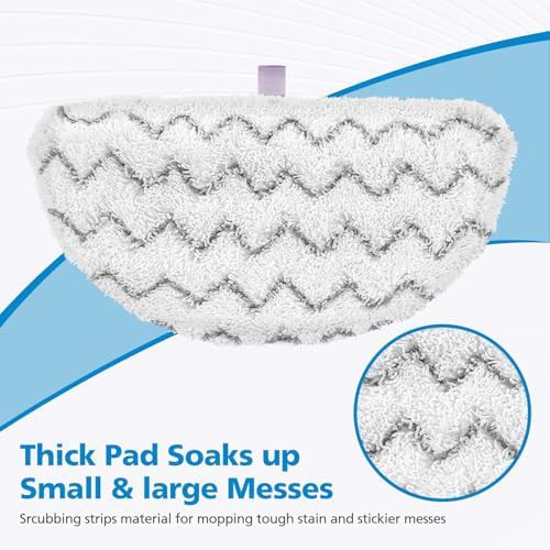 Six pack of scrubbing steam mop pads — photo 4
