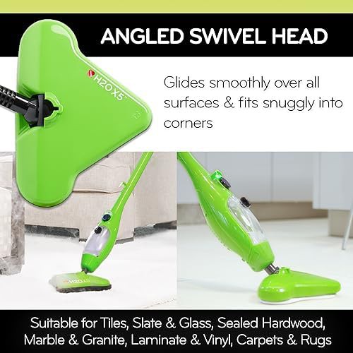 Five in one floor and handheld steam cleaner — photo 5