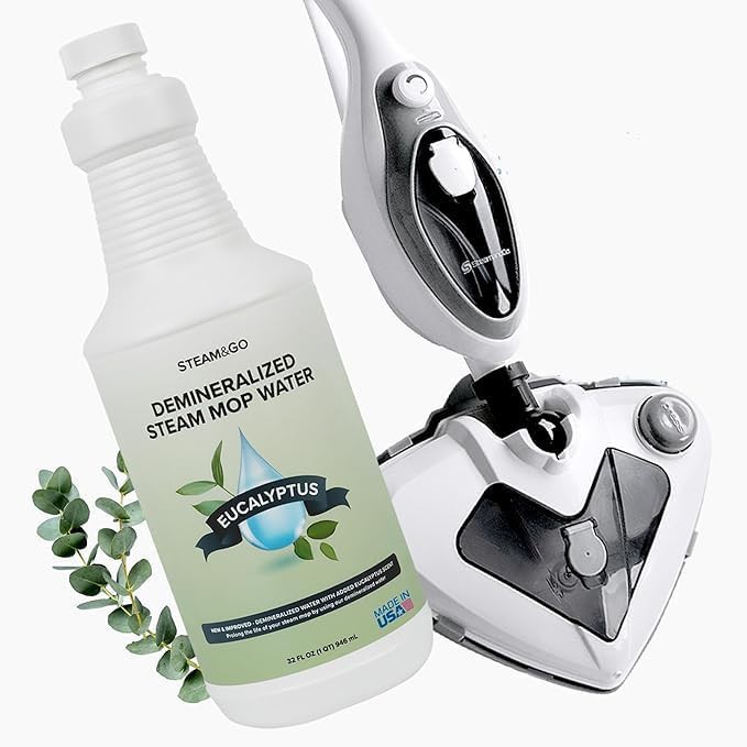 Housekeeper steam mop with eucalyptus water bundle