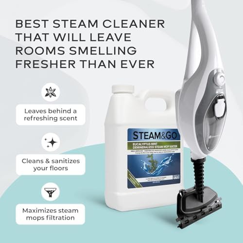 Housekeeper steam mop with eucalyptus water bundle — photo 5