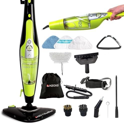 High power steam mop with large water tank