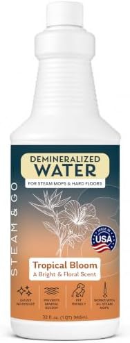 Tropical bloom scented demineralized water 32 oz