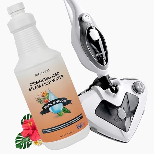 Housekeeper steam mop with tropical water bundle