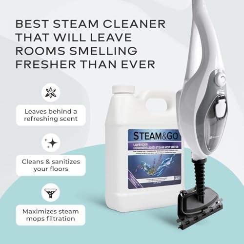 Housekeeper steam mop with lavender water bundle — photo 5