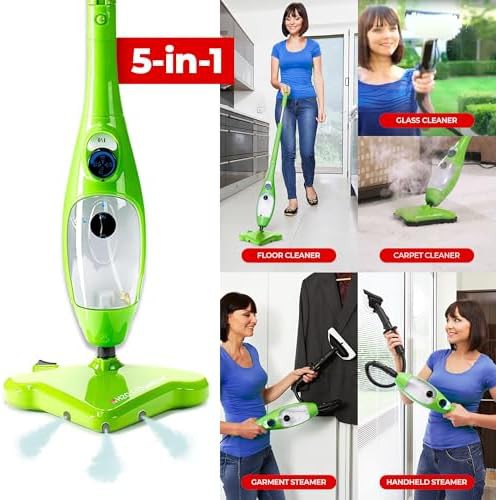 Dual blast steam mop for edges and messes — photo 3