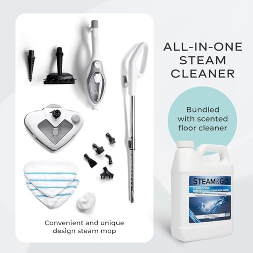 Housekeeper steam mop with ocean water bundle — photo 3