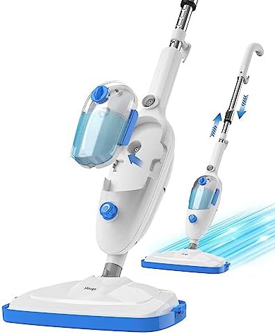 Hardwood floor steamer with adjustable height