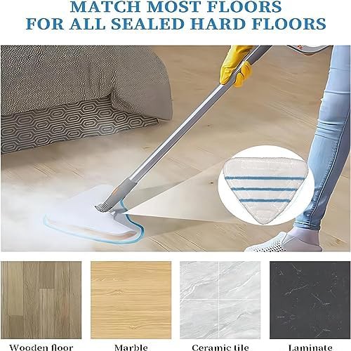 Reusable mop pads four pack — photo 4