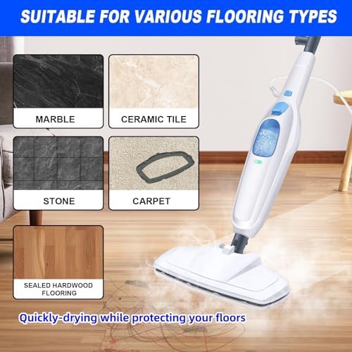 Multipurpose steam mop with sixteen foot cord — photo 3