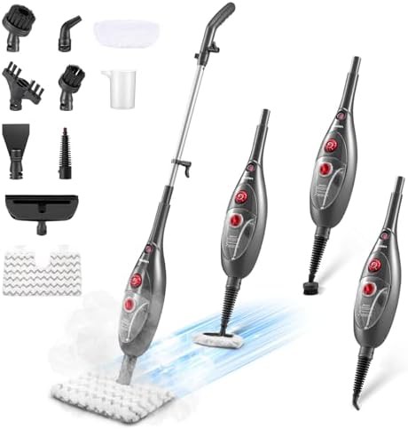 Detachable handheld combo steam mop
