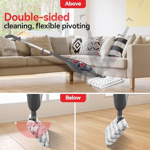 Detachable handheld combo steam mop — photo 4