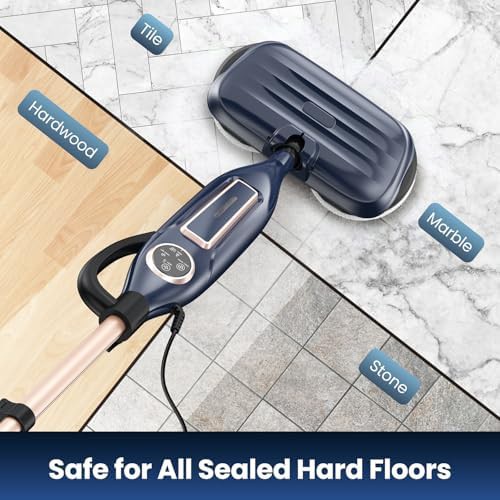 Scrubbing Steam Mop for Hard Floors — photo 4