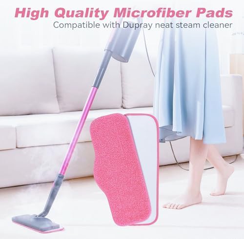 Pink microfiber mop pad refills — photo 3