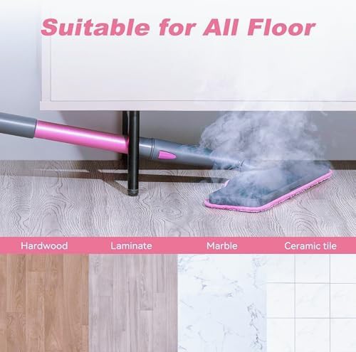 Pink microfiber mop pad refills — photo 5