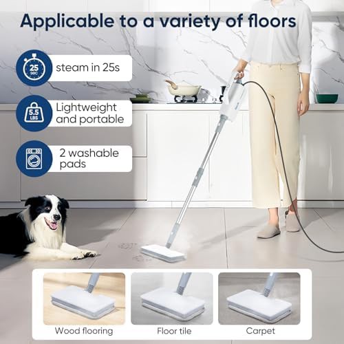 Standard six in one hardwood floor steamer — photo 5