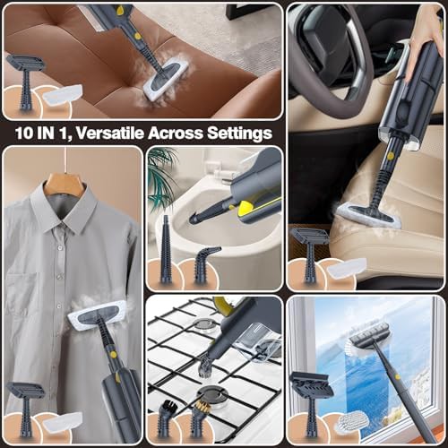 Multipurpose steam cleaner with detachable handheld unit — photo 3