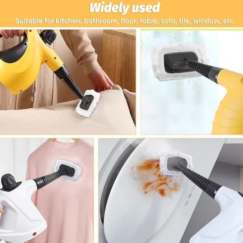 Four pack washable steam mop cloths — photo 3