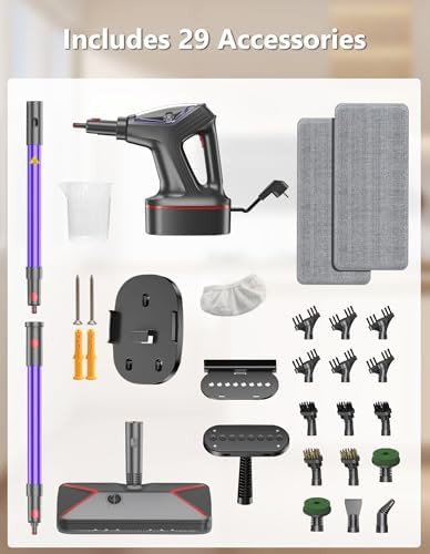 All in one steam mop with handheld unit — photo 3