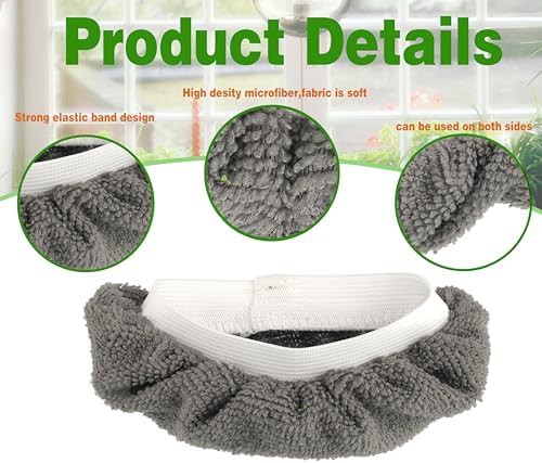 Gray universal steam cloth ten pack — photo 4