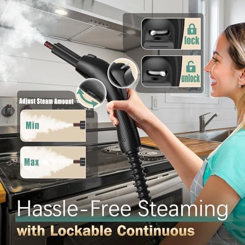 Multipurpose steam mop with large water tank — photo 3