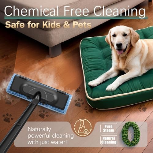 Multipurpose steam mop with large water tank — photo 4