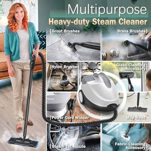Multipurpose steam mop with large water tank — photo 5