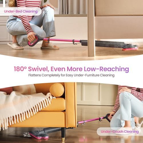 Compact quick start steam mop for floors — photo 5