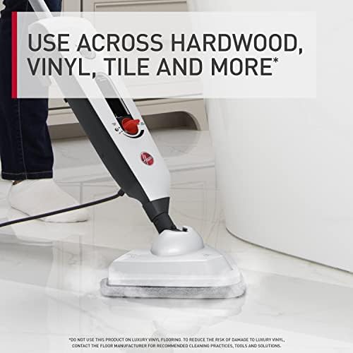 White corded refurbished hard floor mop — photo 4