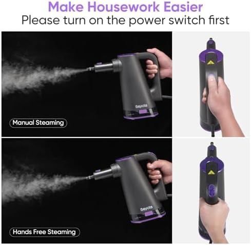 Purple grey nine in one steamer — photo 4