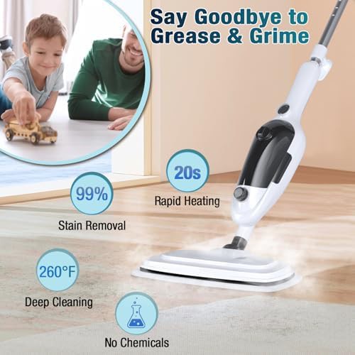 Multipurpose steam cleaner with large tank — photo 3