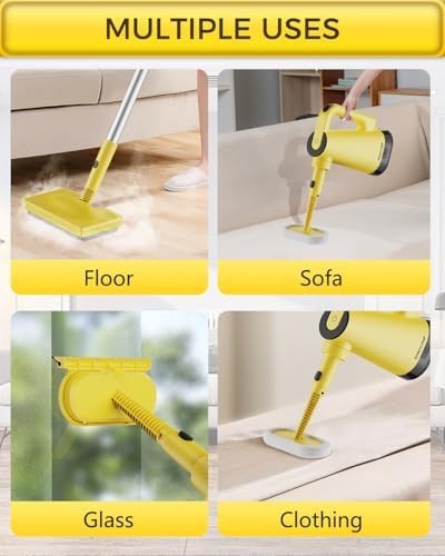 Detachable handheld steamer with long cord — photo 4
