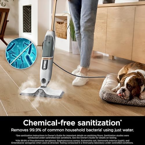 White steamspot mop with blaster technology — photo 3