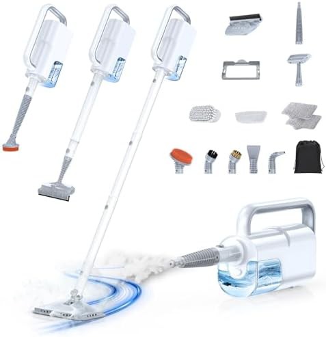 Handheld detachable multi surface steam cleaner