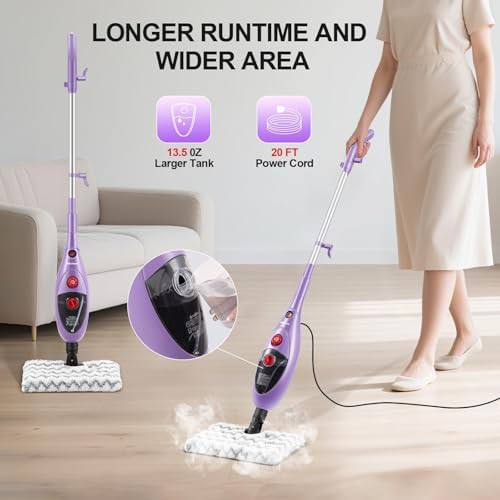 Ten in one steamer with detachable handheld — photo 5