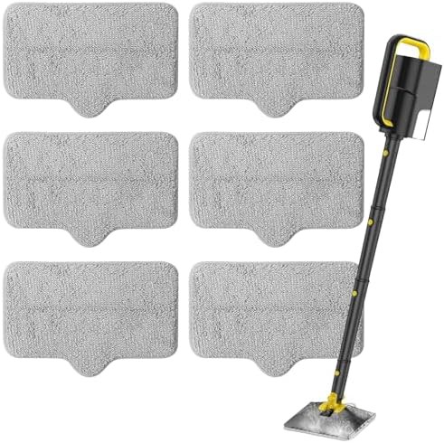 Multi pack replacement pads for steam cleaners