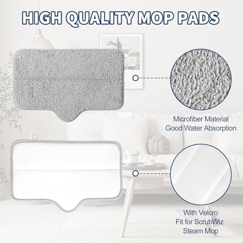 Multi pack replacement pads for steam cleaners — photo 3