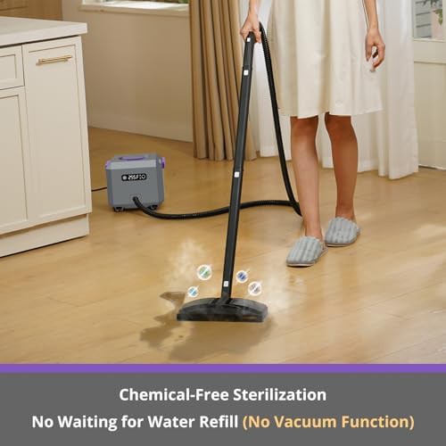 Black fast heating steam mop kit — photo 4