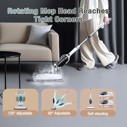 Eleven in One Steam Mop with Long Cord — photo 4