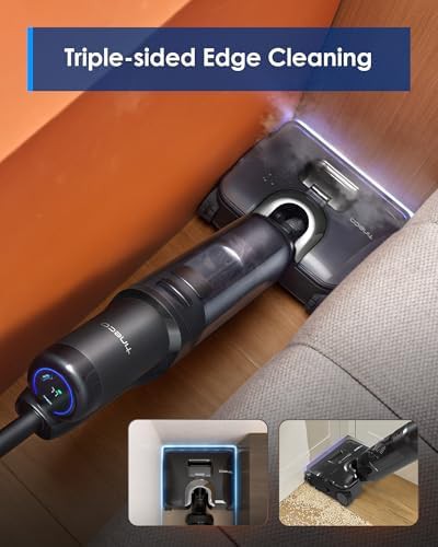 Cordless lay flat wet dry steam vacuum — photo 5