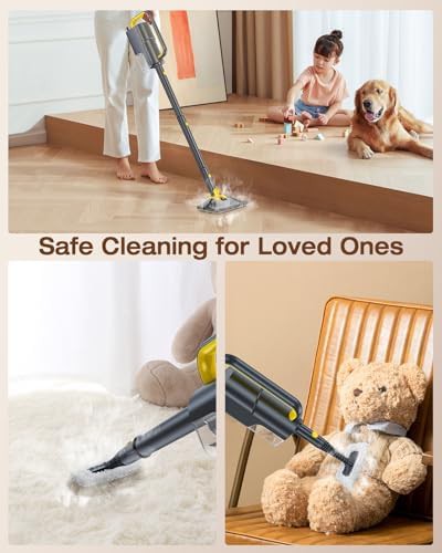 Fast heating detachable handheld steam mop — photo 5