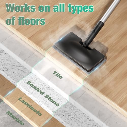 Detachable handheld steam mop with eleven tools — photo 4