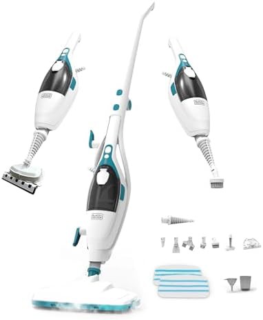 Foldable Two in One Electric Floor Steamer
