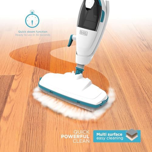 Foldable Two in One Electric Floor Steamer — photo 5