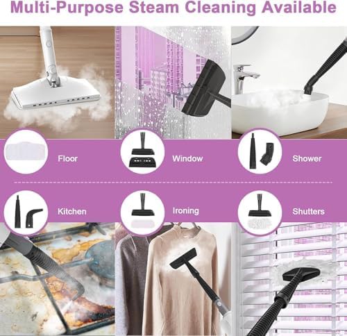 Detachable steam mop in onion white — photo 4
