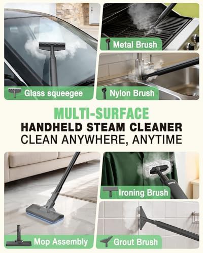 Black fourteen in one handheld steam combo — photo 4