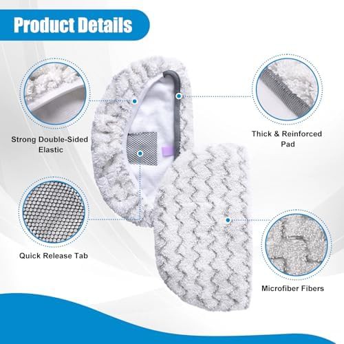 Microfiber replacement pads for powerfresh mops — photo 4
