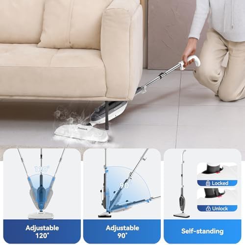 All in one detachable floor and garment steamer — photo 5